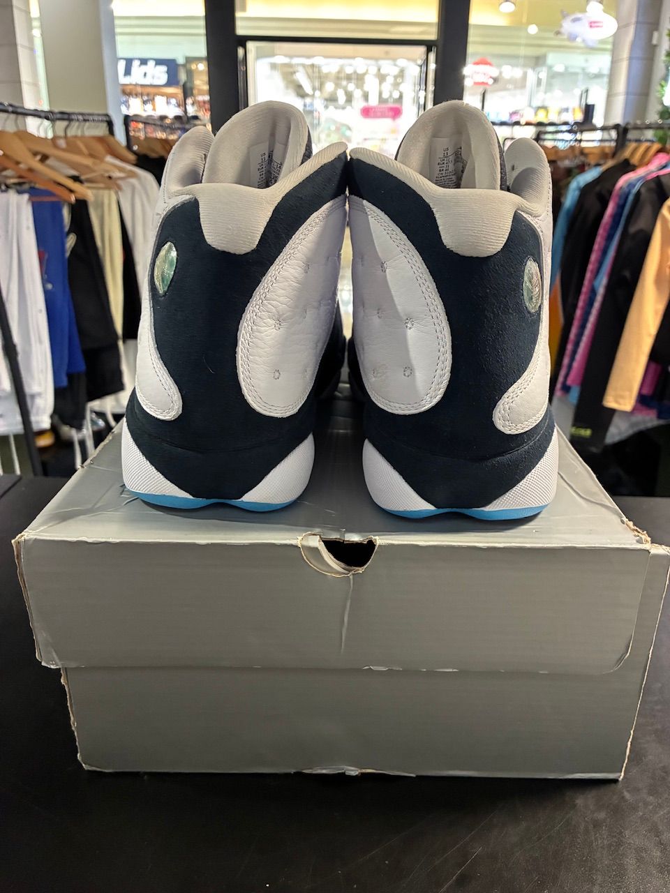 Jordan 13 Retro Obsidian Powder Blue White - Like New