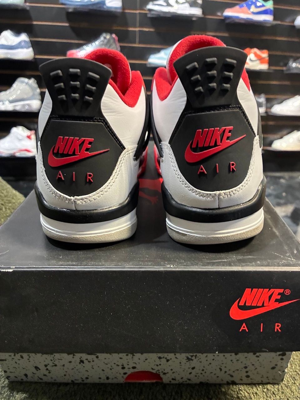 Jordan 4 Retro Fire Red (2020) (GS) - Used/Worn