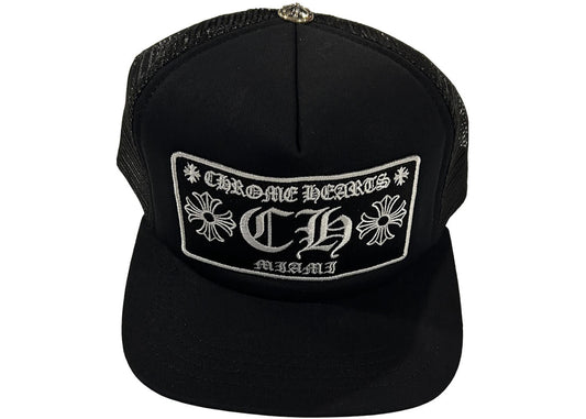 Chrome Hearts Miami Exclusive Trucker Hat Black