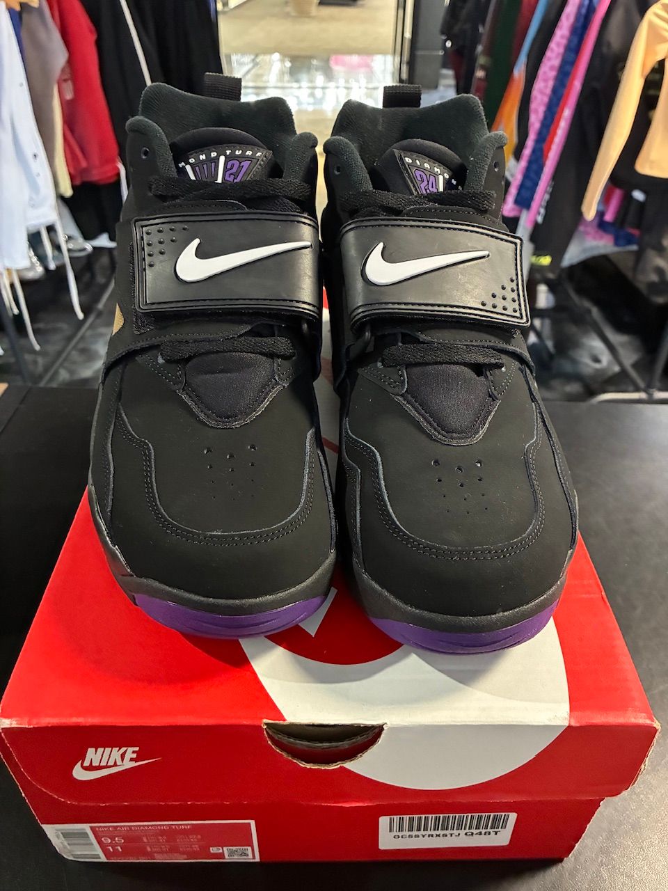 Nike Air Diamond Turf Ravens (2025) - Used/Worn