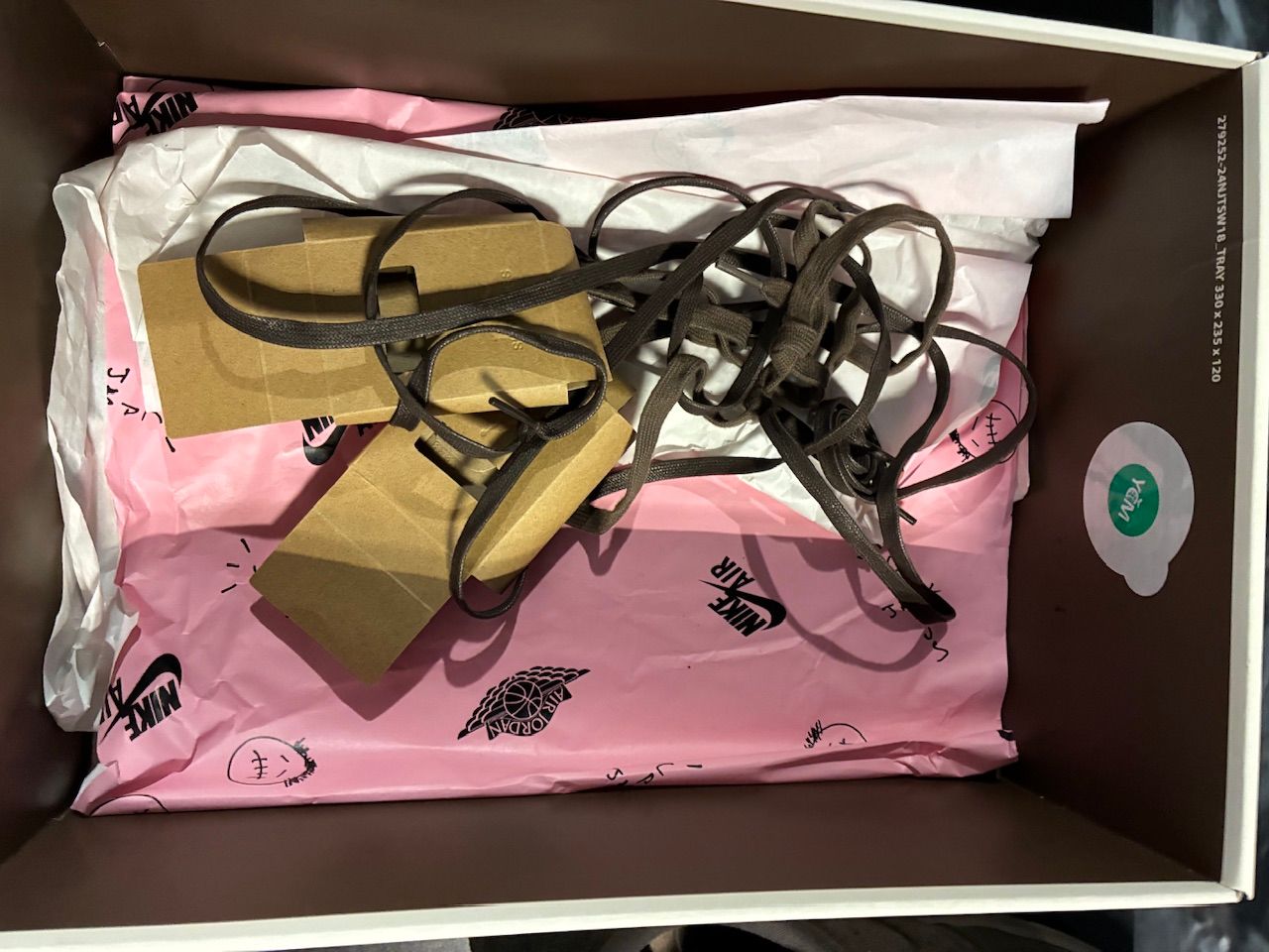 Jordan 1 Retro Low OG SP Travis Scott Velvet Brown - Used/Worn