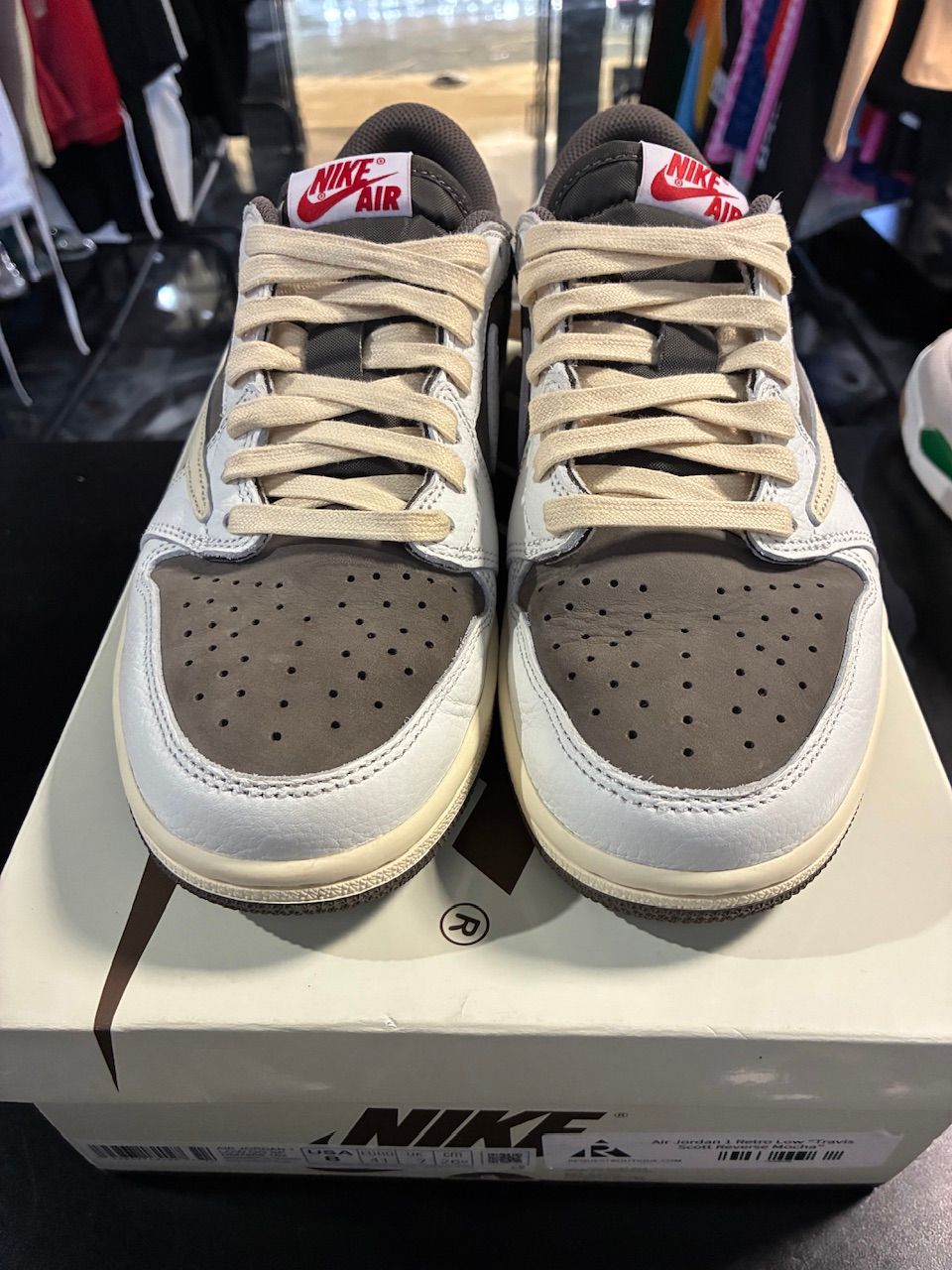 Jordan 1 Retro Low OG SP Travis Scott Reverse Mocha - Used/Worn