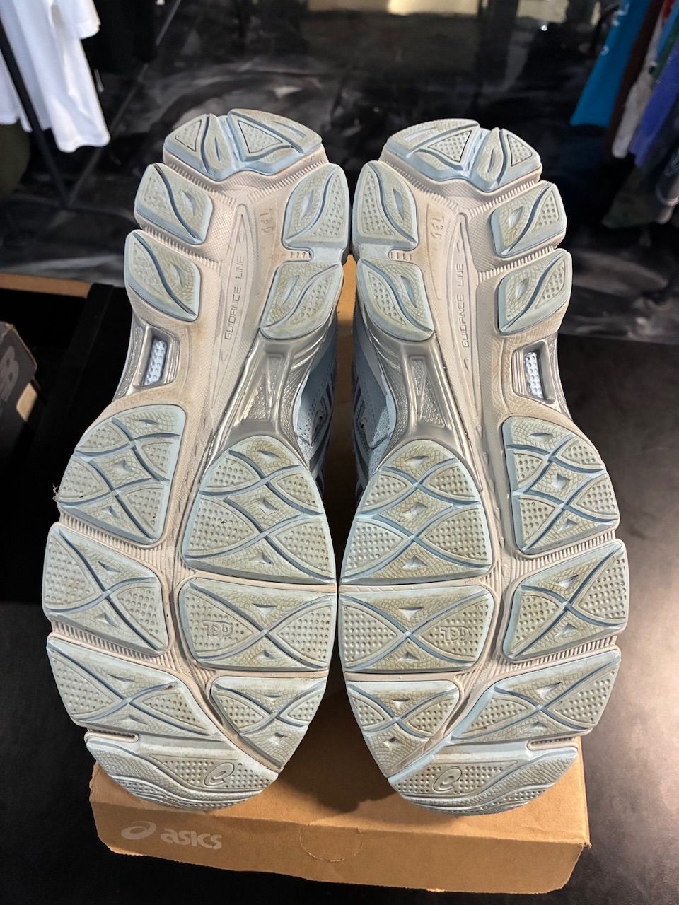 ASICS Gel-NYC Storm Cloud Pure Silver - Used/Worn