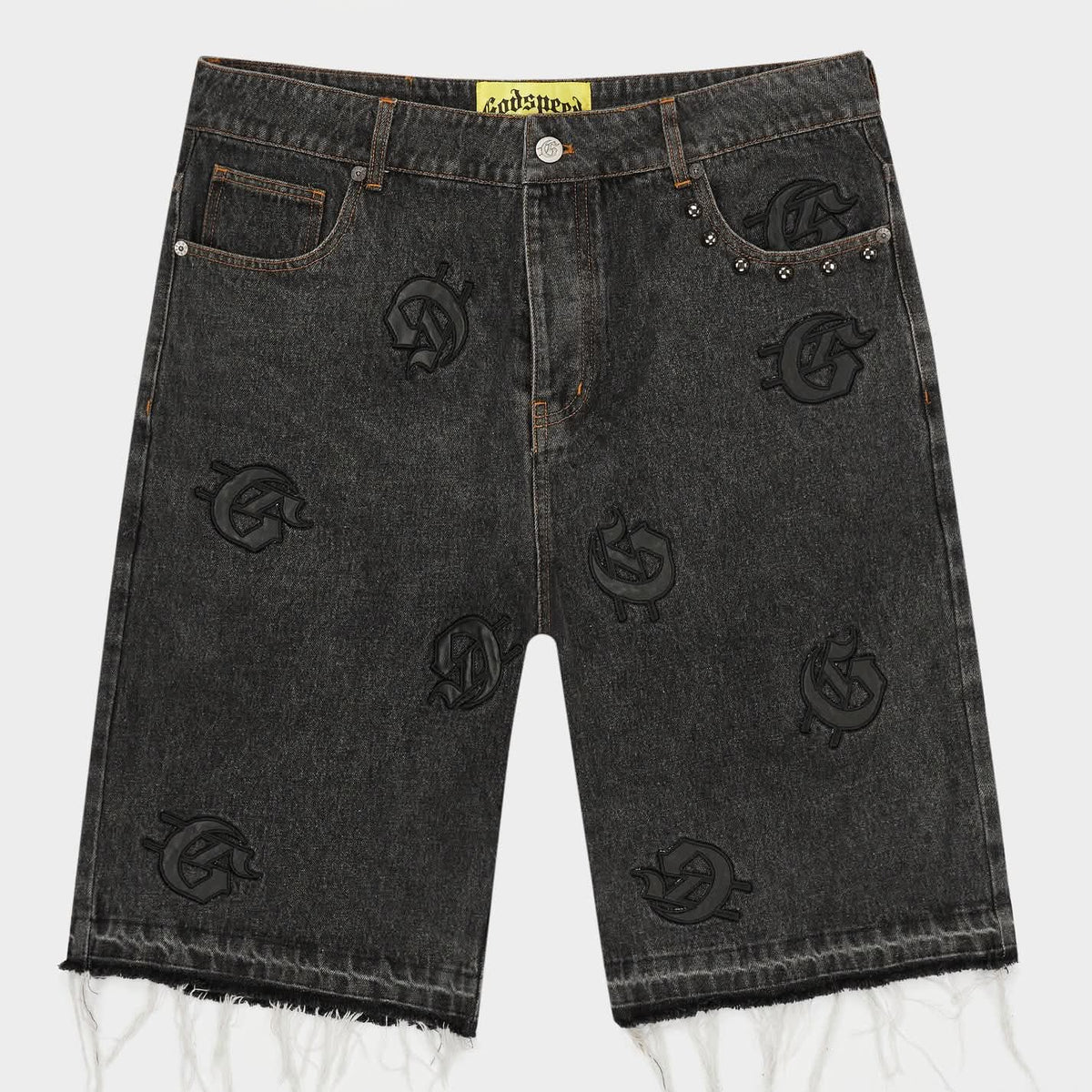 Godspeed Studded Denim Black