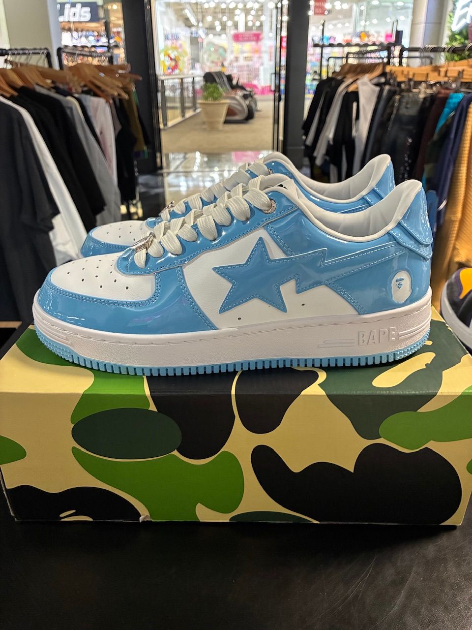 A Bathing Ape Bape Sta Low Blue - Used/Worn