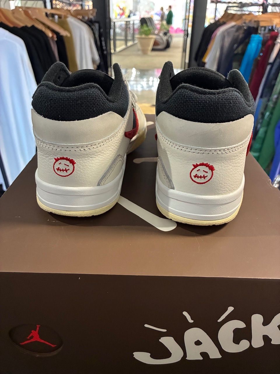 Jordan Jumpman Jack TR Travis Scott University Red - Used/Worn