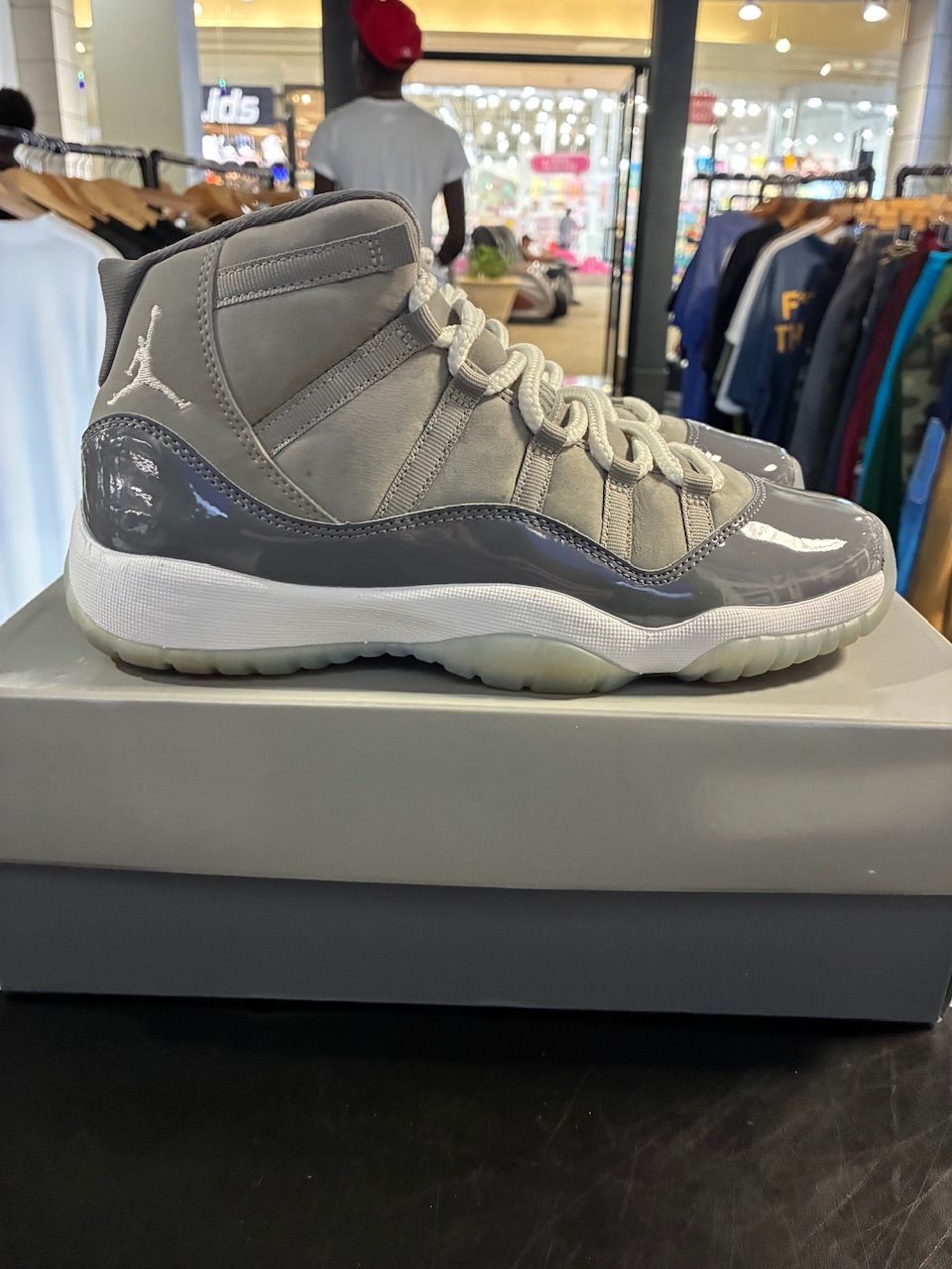 Jordan 11 Retro Cool Grey (2021) (GS) - Used/Worn