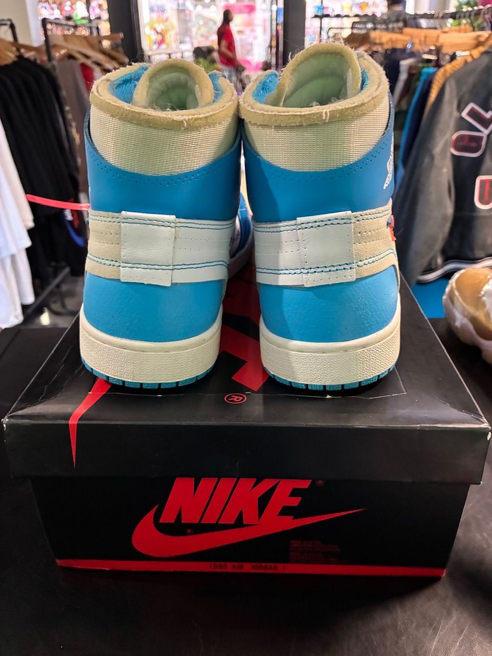 Jordan 1 Retro High Off-White University Blue - Used/Worn