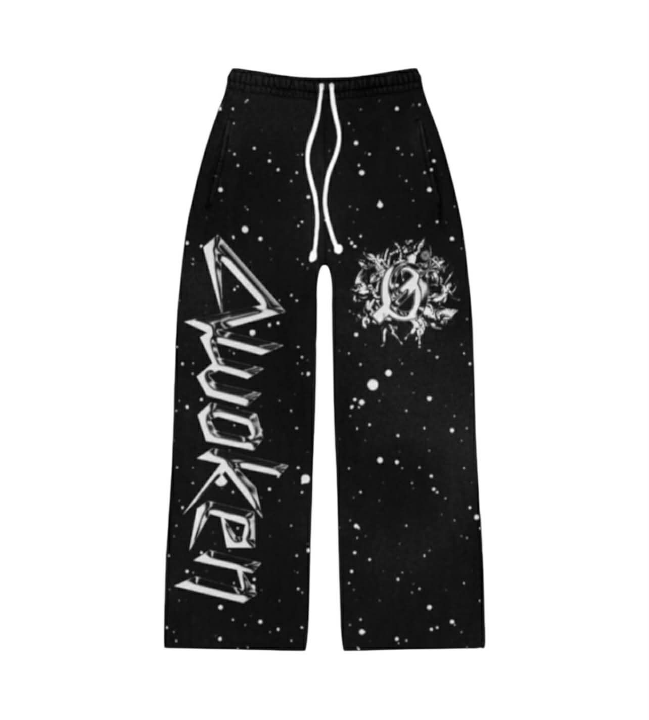 Awoken Dreams Black Chrome Pants