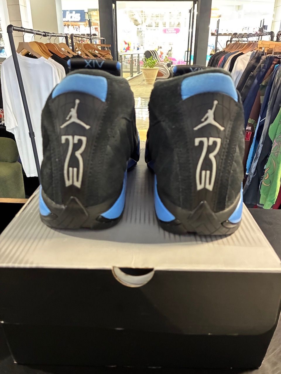 Jordan 14 Retro Black University Blue (2026) - Used/Worn