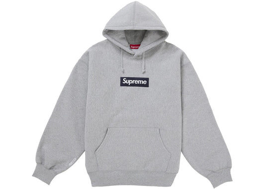 Supreme Box Logo Hooded Sweatshirt (FW25) Heather Grey
