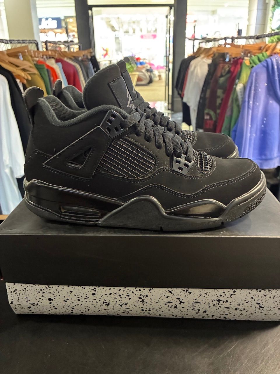 Jordan 4 Retro Black Cat (2020) (GS) - Used/Worn