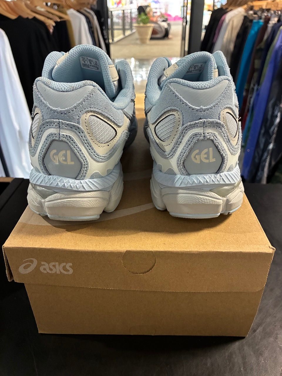 ASICS Gel-NYC Storm Cloud Pure Silver - Used/Worn