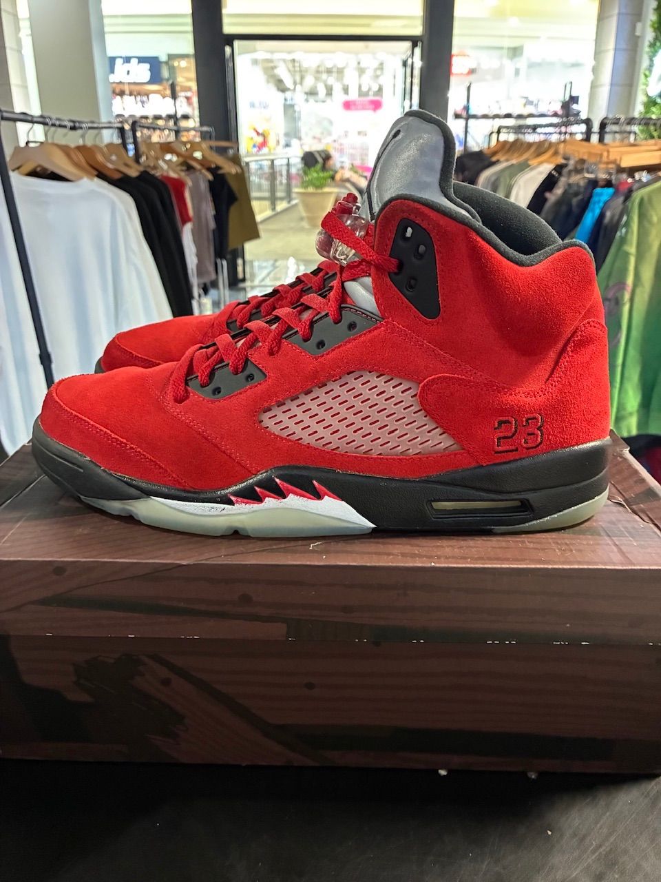 Jordan 5 Retro Raging Bull Red (2021) - Used/Worn