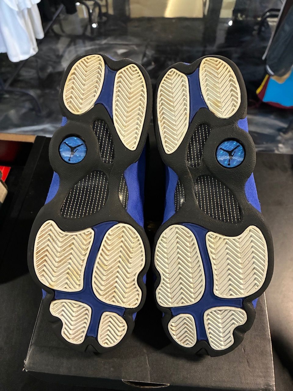 Jordan 13 Retro Black Hyper Royal (GS) - Used/Worn