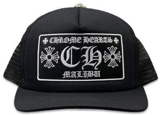 Chrome Hearts Malibu Trucker Hat 'Black'