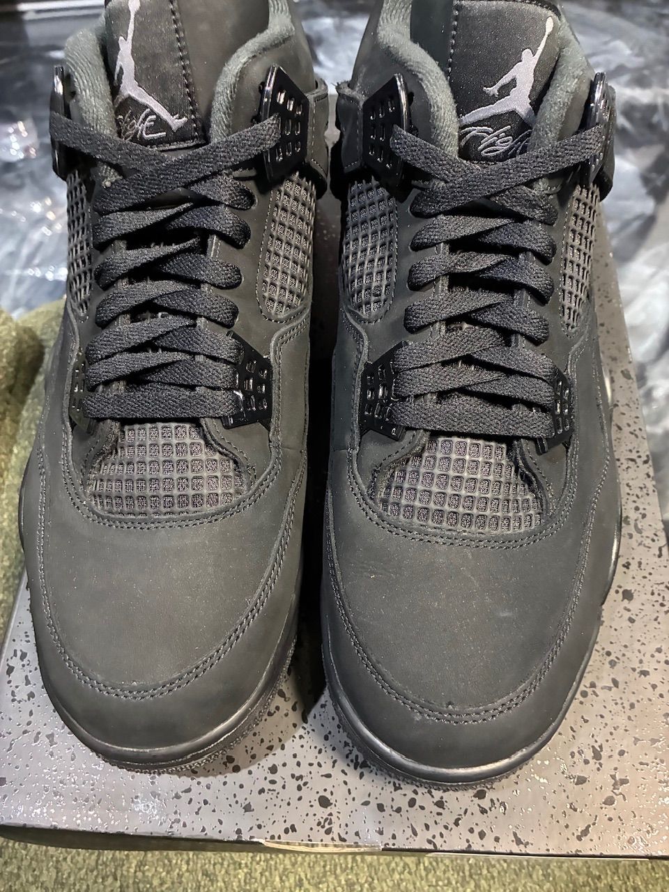 Jordan 4 Retro Black Cat (2025) - Used/Worn