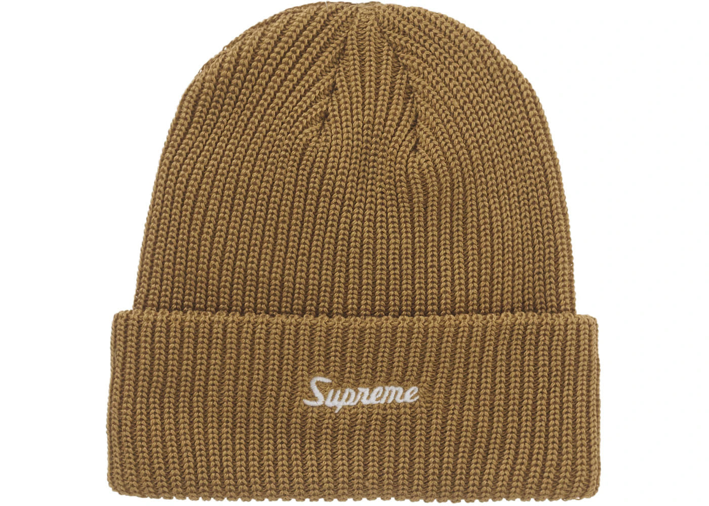 Supreme Loose Gauge Beanie (FW25) Mustard