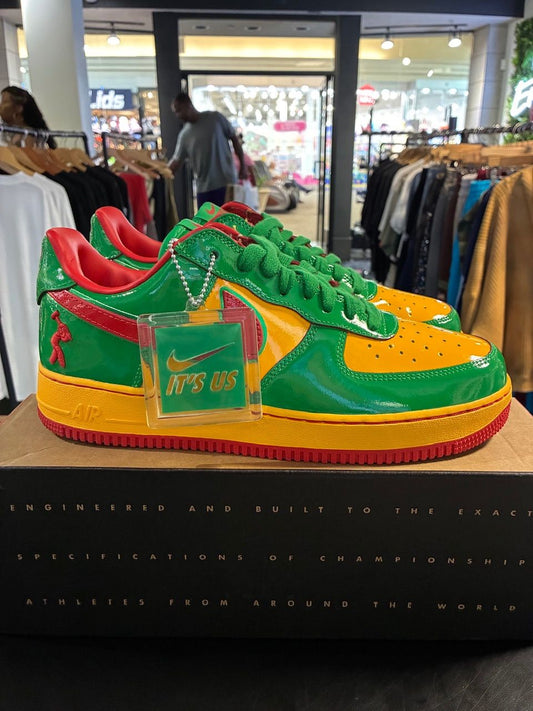 Nike Air Force 1 Low Lil Yachty Concrete Boys Lucky Green - Like New