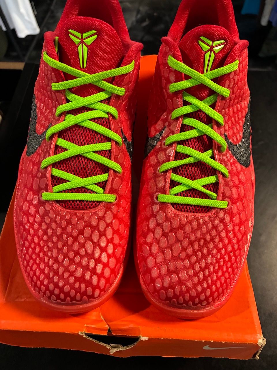 Nike Kobe 6 Protro Reverse Grinch (GS) - Used/Worn