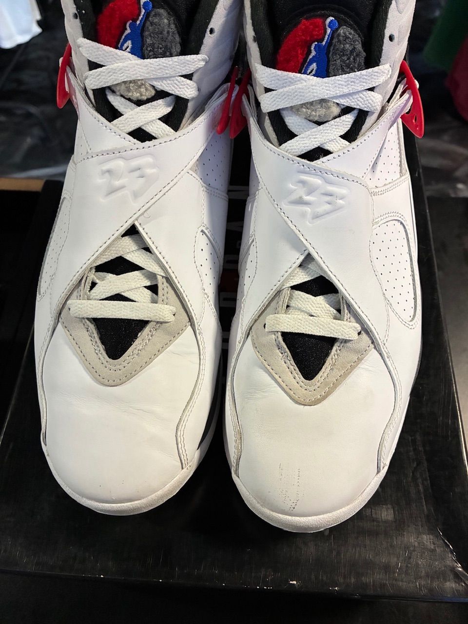Jordan 8 Retro White True Red (2025) - Used/Worn