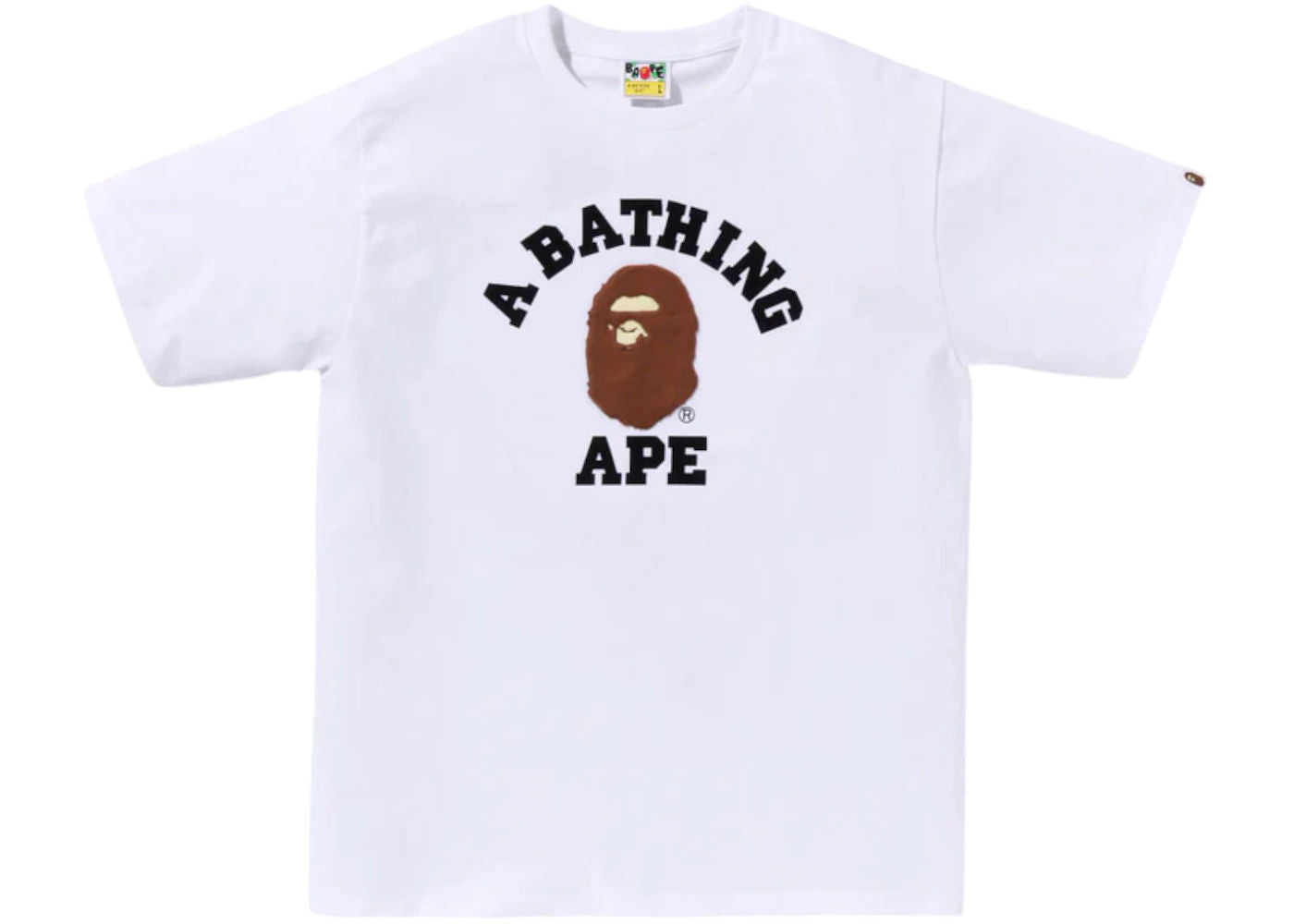 BAPE College Tee White