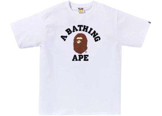 BAPE College Tee White