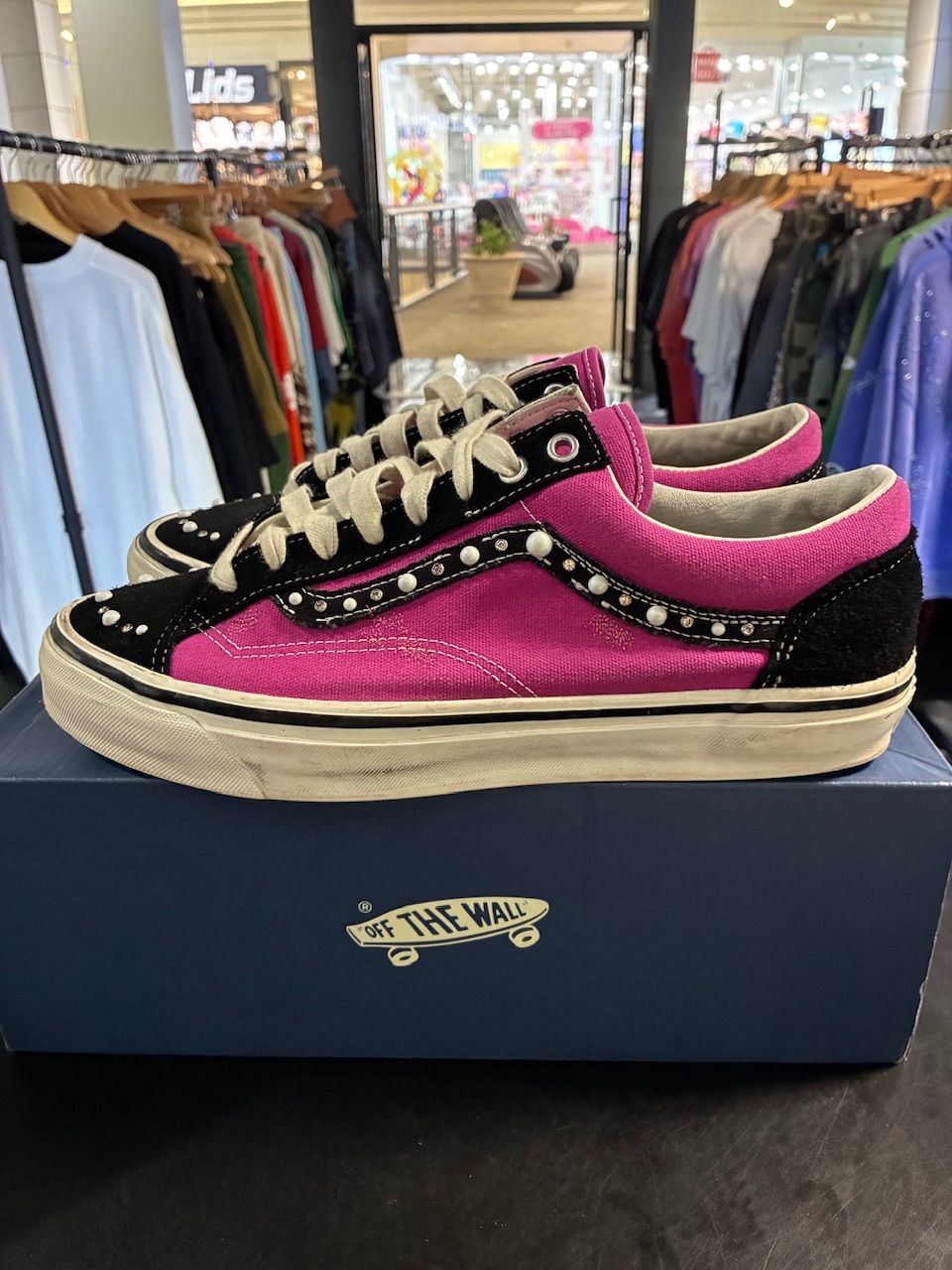 Vans OTW Old Skool 36 Pearlized Pack Pink Black - Used/Worn