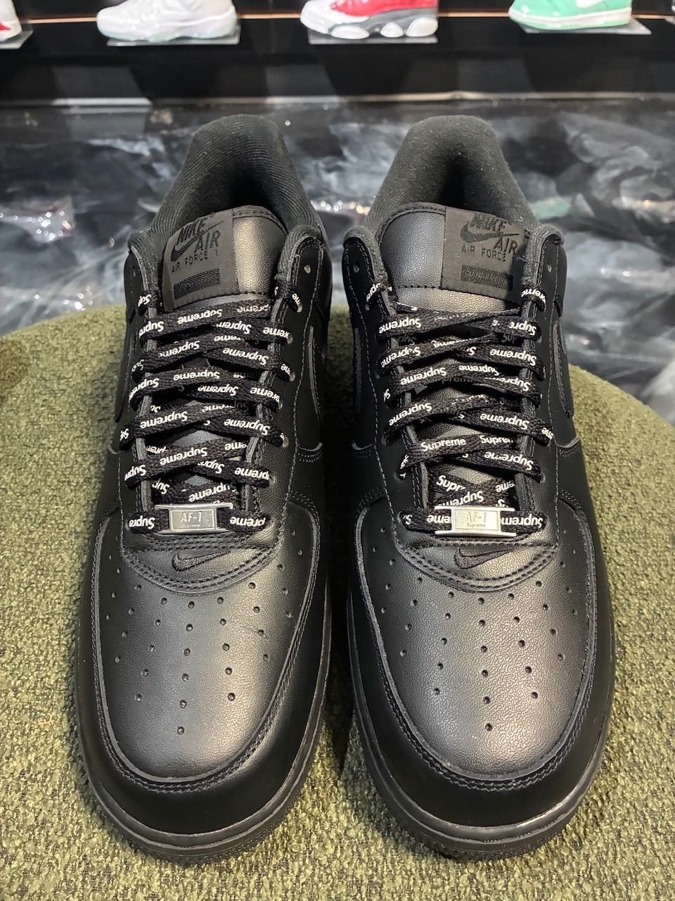 Nike Air Force 1 Low Supreme Black - No Box/Used