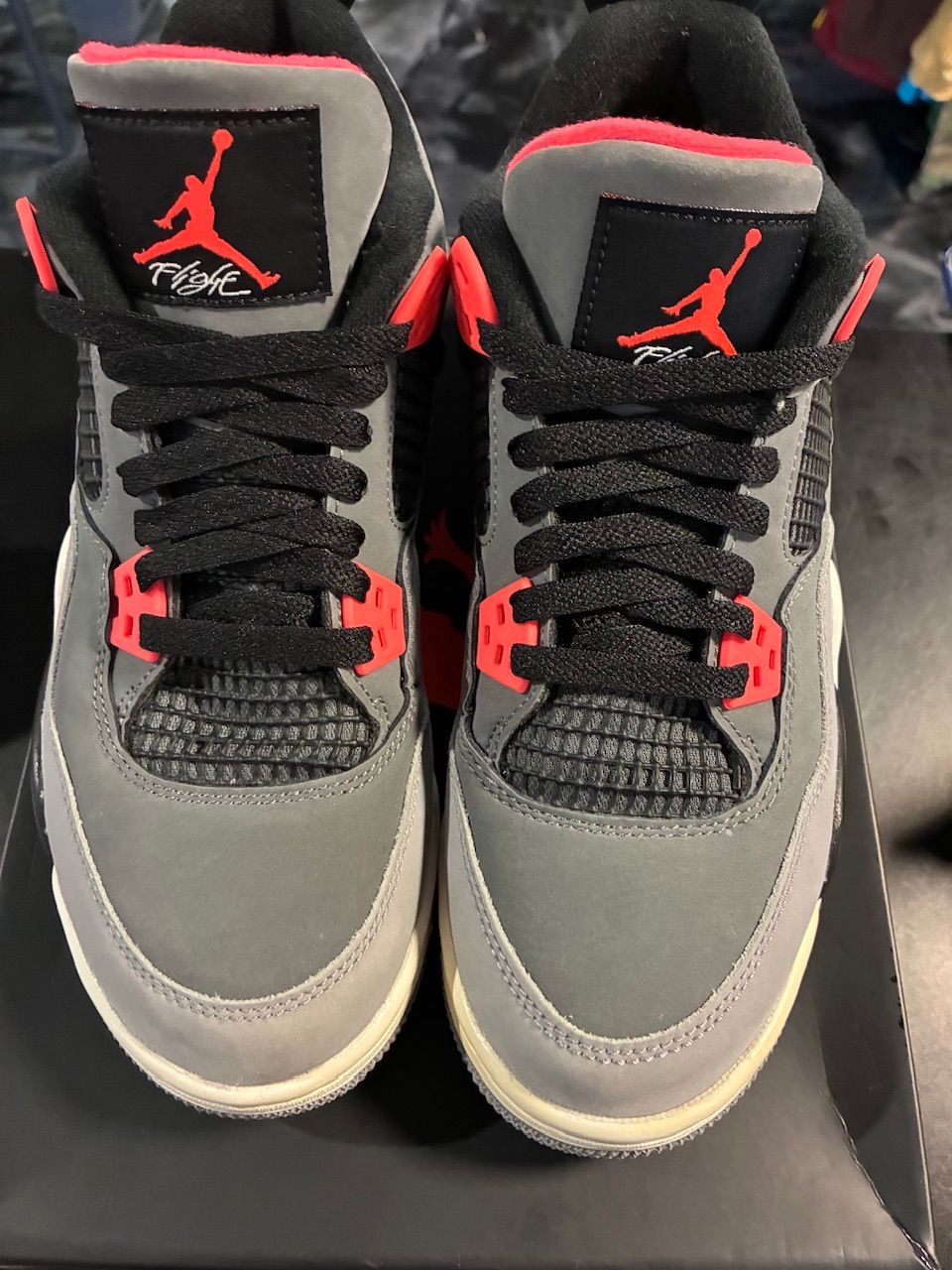 Jordan 4 Retro Infrared (GS) - Used/Worn