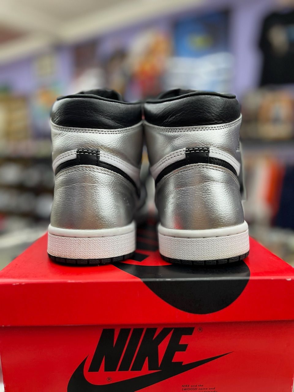 Jordan 1 Retro High Silver Toe (Women's) - Used/Worn
