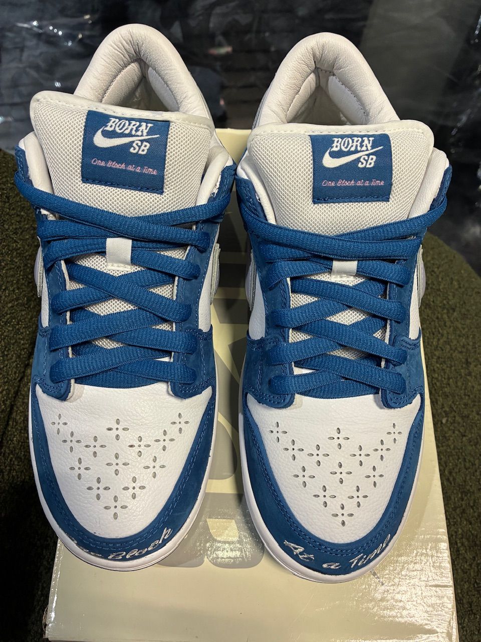 Nike SB Dunk Low Born X Raised One Block At A Time - Used/Worn