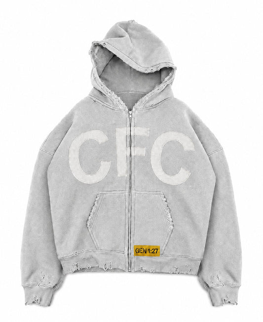 Cutfromdacloth Grey Jacket