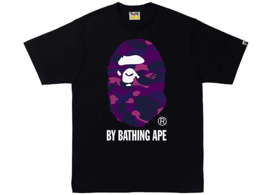 BAPE Color Camo By Bathing Ape Tee Black/Purple
