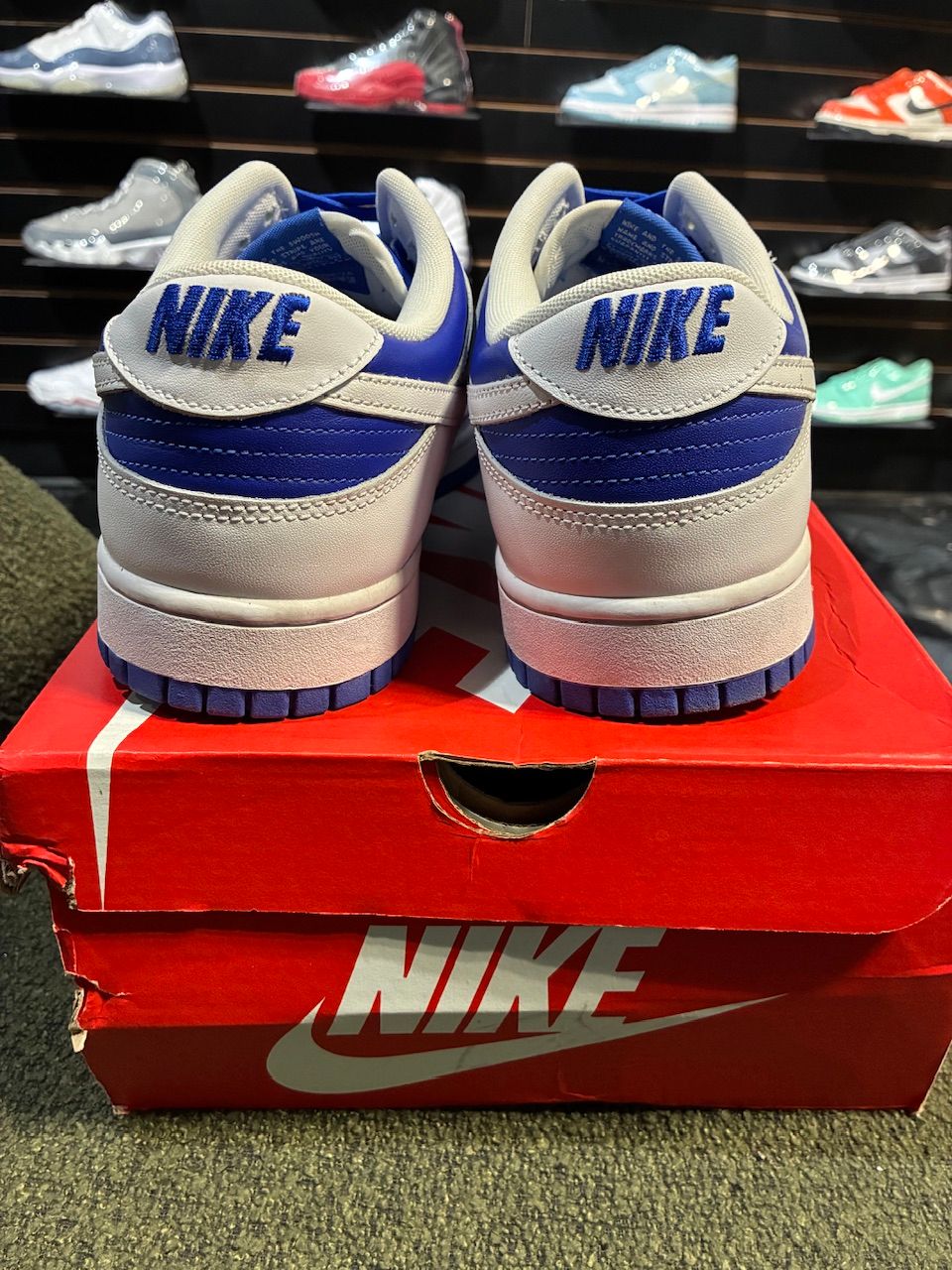 Nike Dunk Low Racer Blue White - Used/Worn