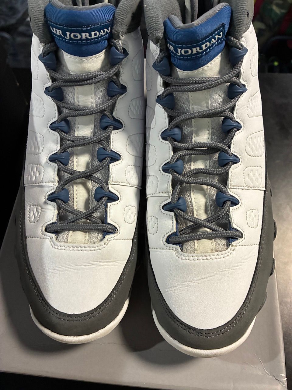 Jordan 9 Retro Flint Grey French Blue (2026) (GS) - Used/Worn