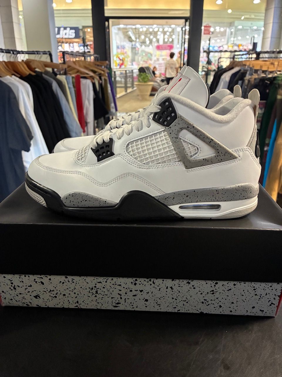 Jordan 4 Retro White Cement (2025) - Used/Worn