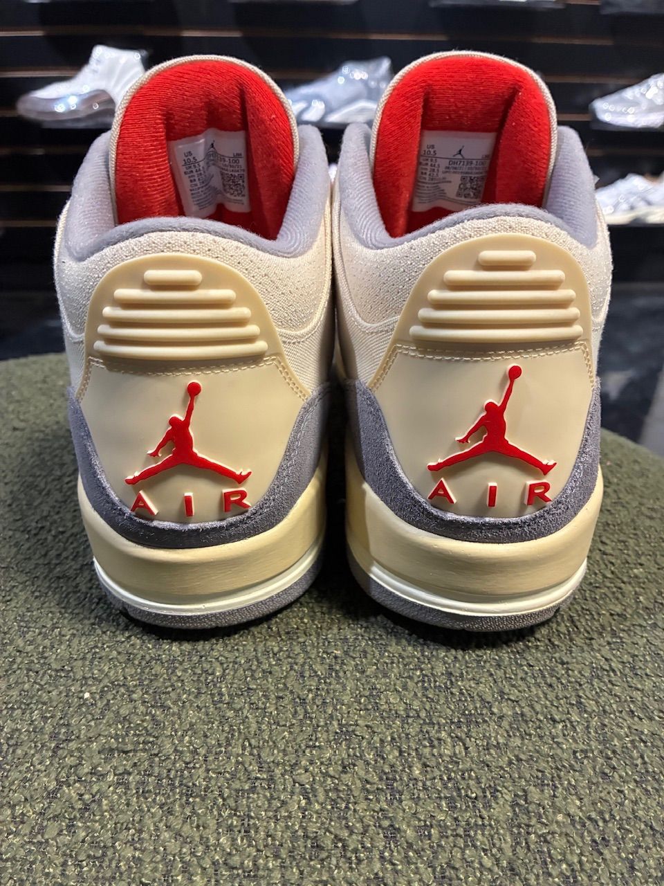 Jordan 3 Retro Muslin - No Box/Used