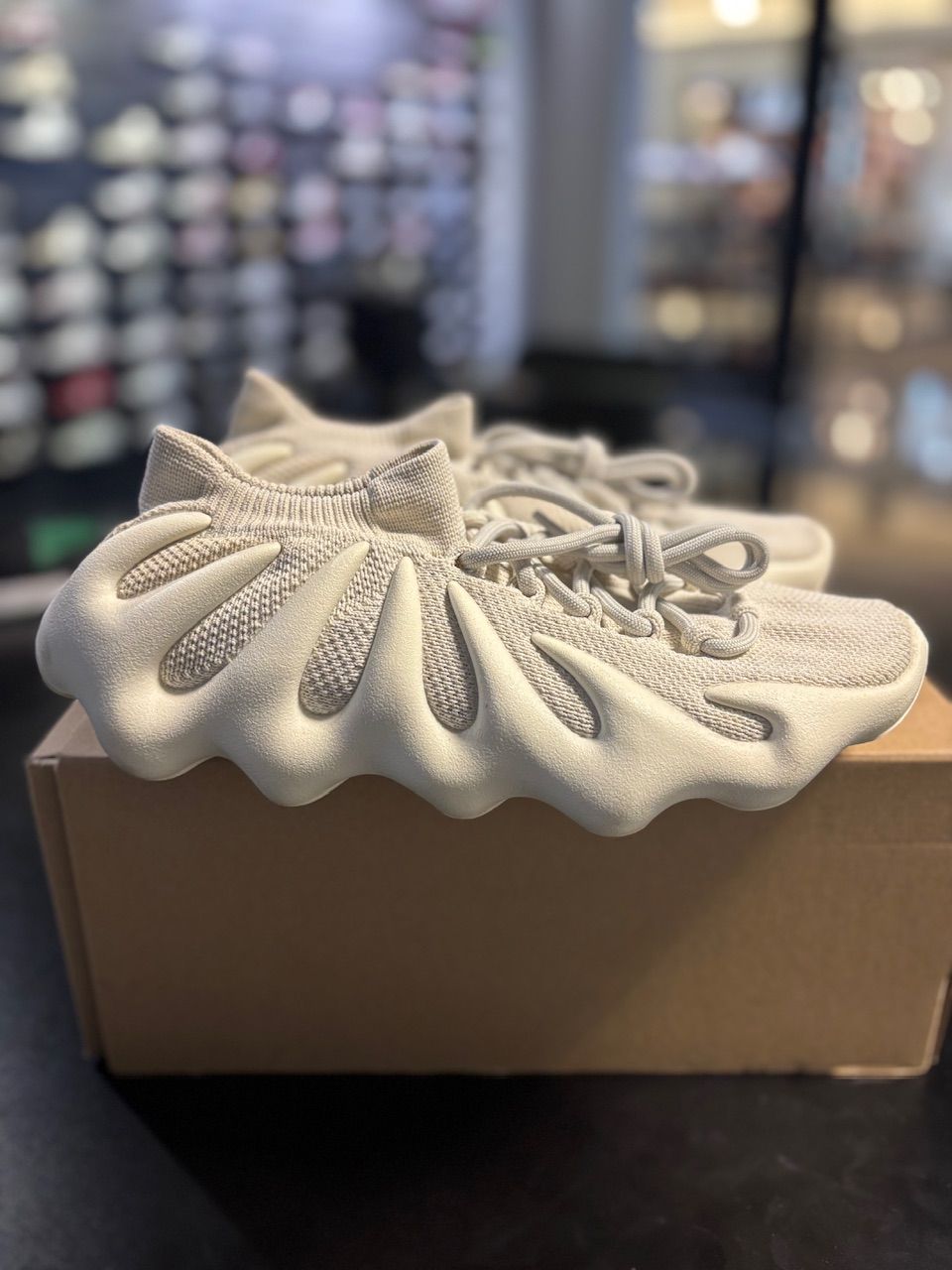 adidas Yeezy 450 Cloud White - Used/Worn